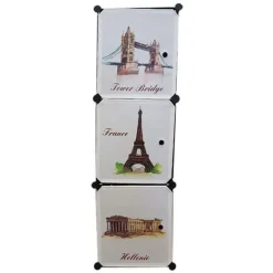 3 Box Bayi ciudades WS-0853-20 37x37x110 cm