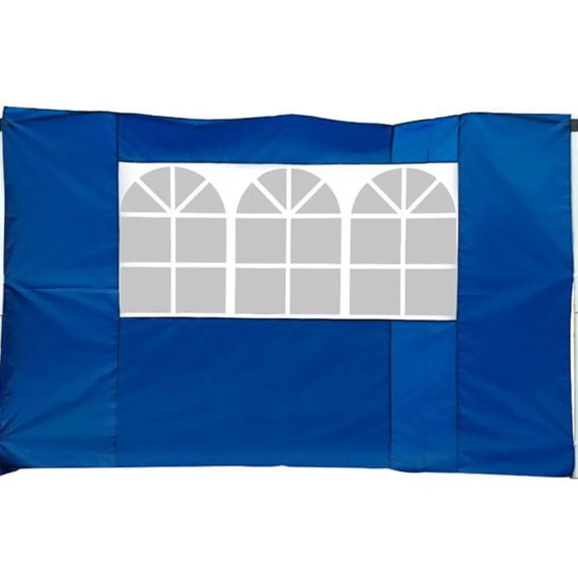 2 paredes laterales para carpa 3x3m tela Oxford azul 300x200m