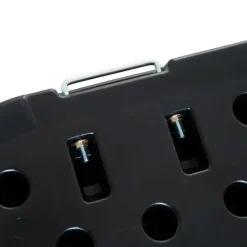 4 soportes rellenables para sombrilla Outsunny negro 7,5x100x100 cm