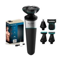 Afeitadora Cecotec Multigrooming 5 en 1 con 3 cuchillas acero inox negro