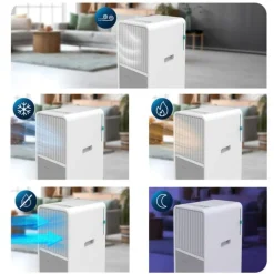 Aire acondicionado portátil Cecotec ForceClima 9550 Style Heating Connected 2250 frigorías con Wifi