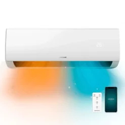 Aire acondicionado split Cecotec AirClima 12000 Smartfresh Connected 3000 frigorías con bomba de calor y conexión App blanco