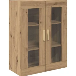Alacena Mallorca 3 puertas + 3 cajones roble 180x69,5x34 cm