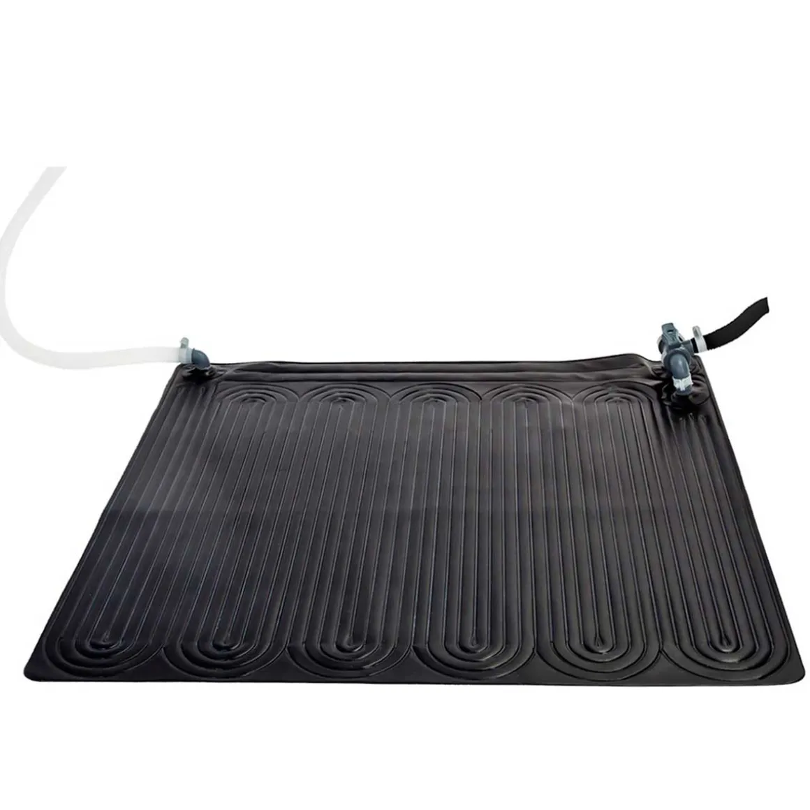 Alfombra calentador de agua Krystal Clear Intex solar forma cuadrada negro 120x120 cm