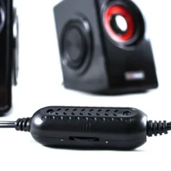 Altavoces Mars Gaming MS1 2.0 10W rojo/negro