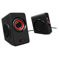 Altavoces Mars Gaming MS1 2.0 10W rojo/negro