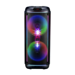 Altavoz portátil Infiniton Party EQ90 900W con luz LED bluetooth negro 101 cm