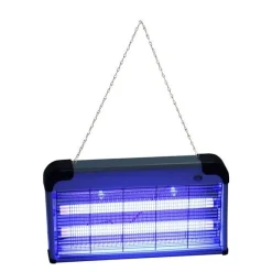 Antimosquitos Outsunny eléctrico luz UV gris 26,5x48,5x8,5 cm