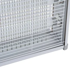 Antimosquitos Outsunny eléctrico luz UV gris 26,5x48,5x8,5 cm