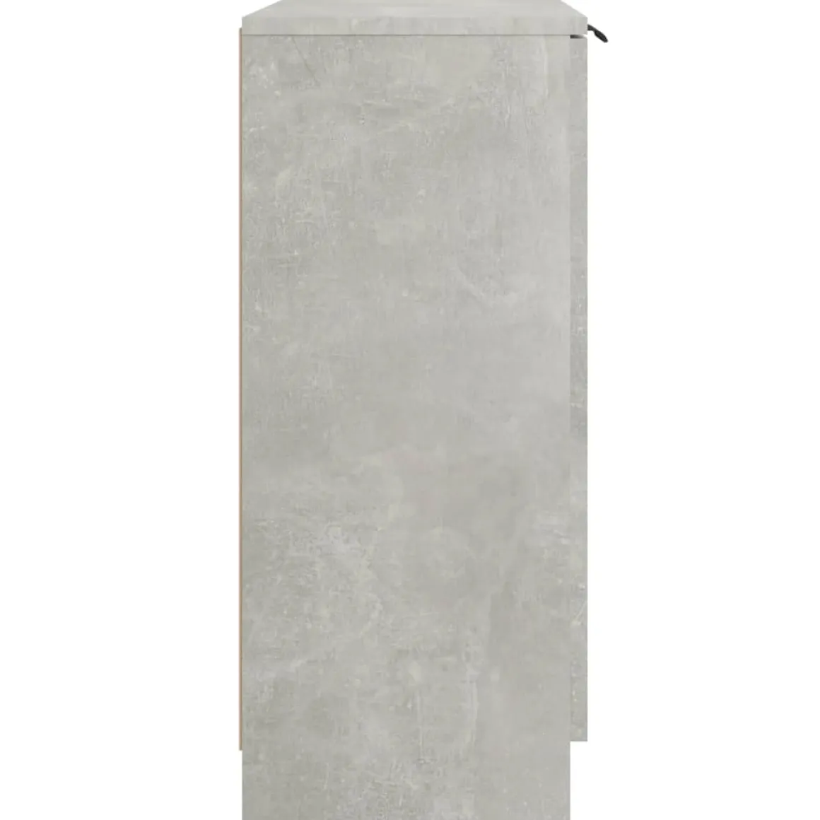 Aparador Claudia 1 puerta + 3 cajones gris 70x60x30 cm