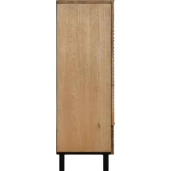 Aparador Collarejo armario + cajón natural 100x60x33 cm