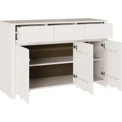 Aparador Drammen 3 puertas + 3 cajones 75,5x114x43 cm