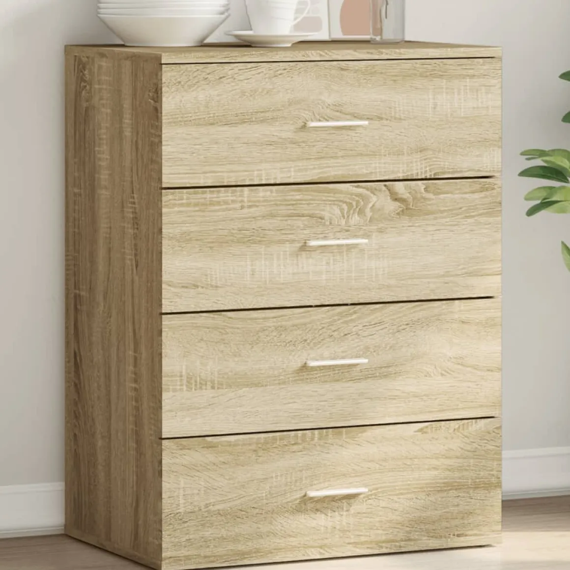 Aparador Eliss 4 cajones 80x60x39 cm