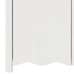 Aparador Forest doble puerta + 2 cajones blanco 75,5x79x43 cm