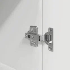 Aparador León 5 estantes + puerta blanco 180x37,5x35 cm