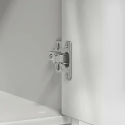 Aparador Levante 2 cajones + 2 puertas blanco 76x80x34 cm