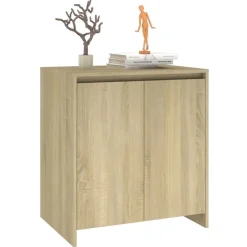 Aparador Margot 2 puertas + 2 estantes 75x70x41 cm