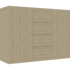 Aparador Milo 4 cajones + 2 puertas 65x88x30 cm