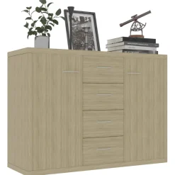 Aparador Milo 4 cajones + 2 puertas 65x88x30 cm