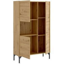 Aparador Ness 3 puertas con compartimento 135x81x43 cm