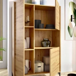 Aparador Ness 3 puertas con compartimento 135x81x43 cm