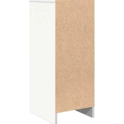Aparador Nube 1 puerta blanco 76x29,5x34 cm