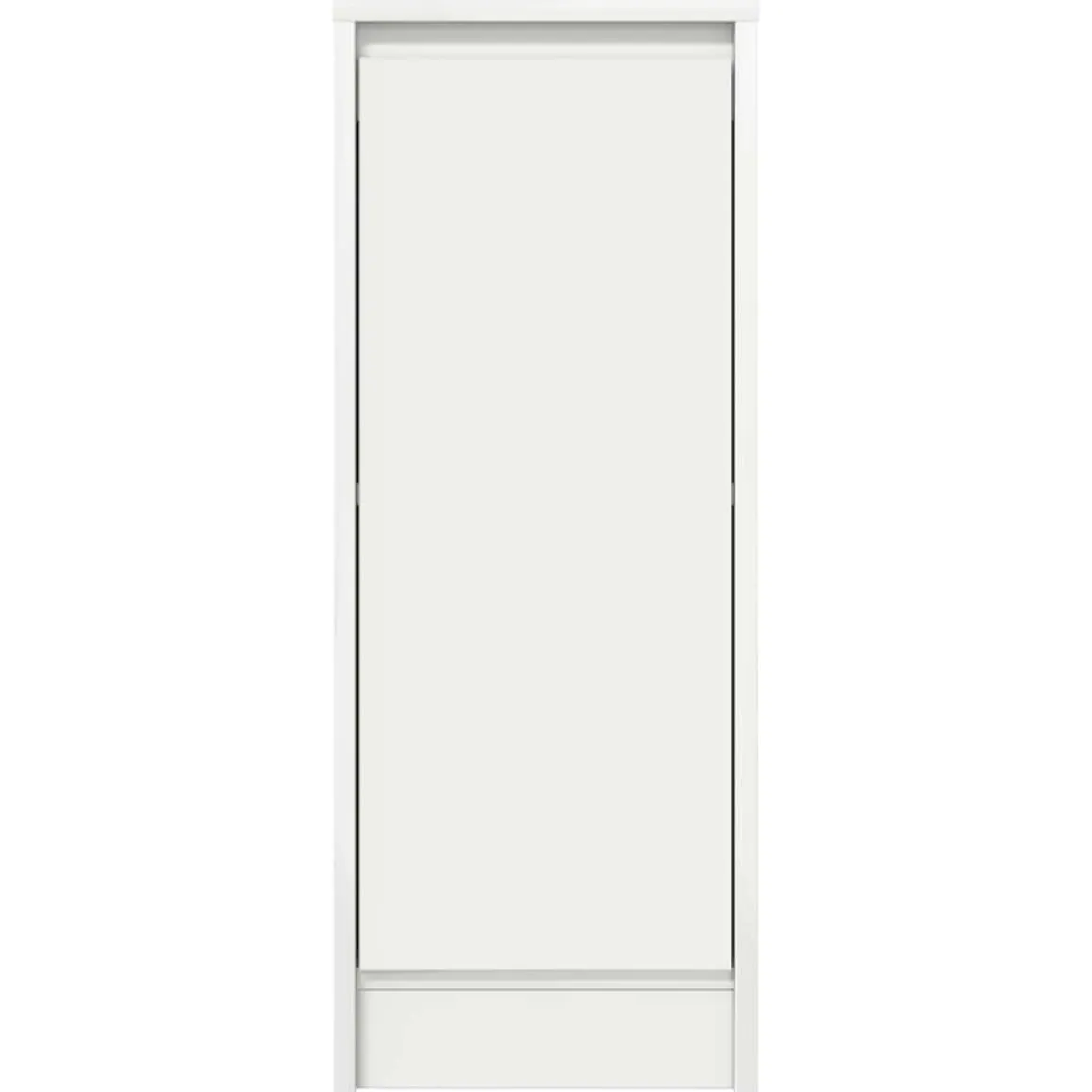 Aparador Nube 1 puerta blanco 76x29,5x34 cm