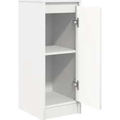 Aparador Nube 1 puerta blanco 76x29,5x34 cm