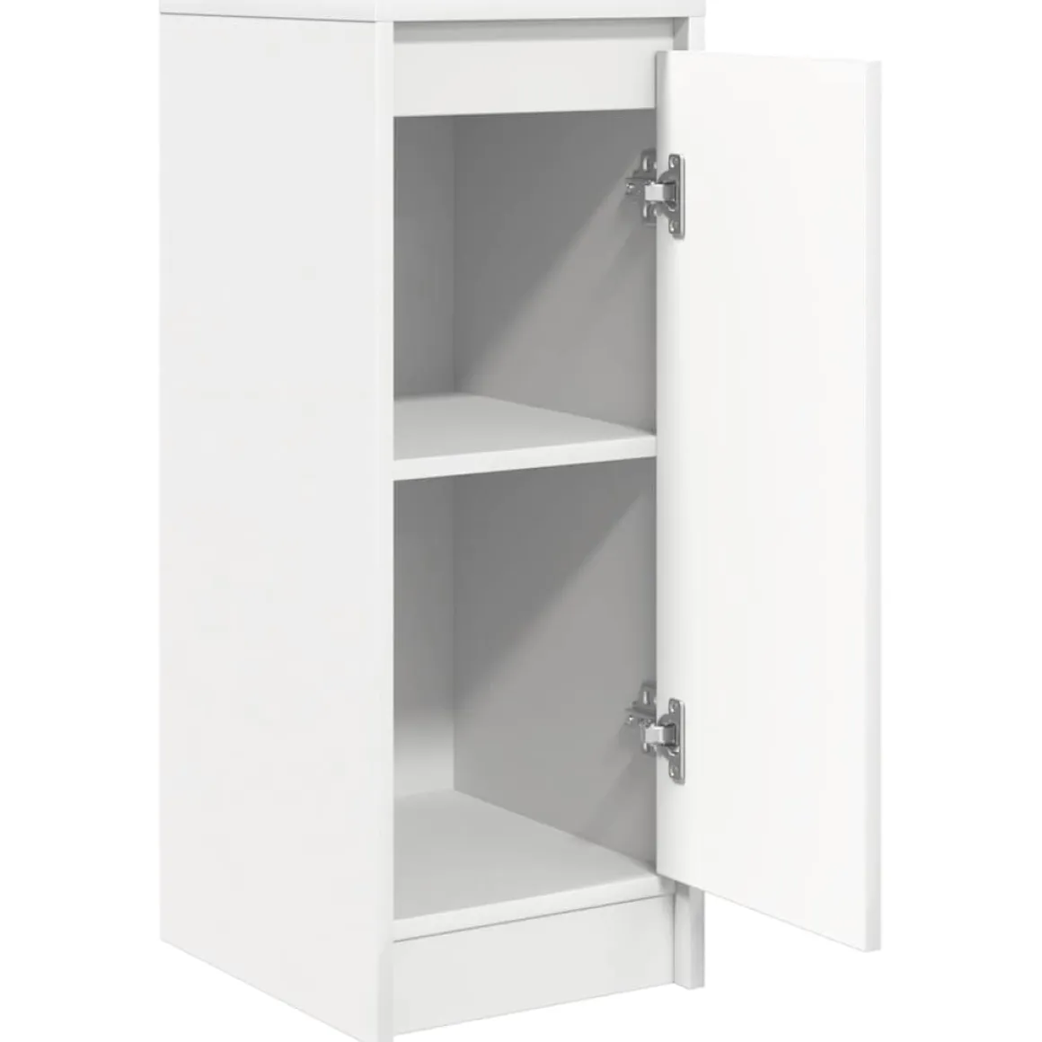 Aparador Nube 1 puerta blanco 76x29,5x34 cm