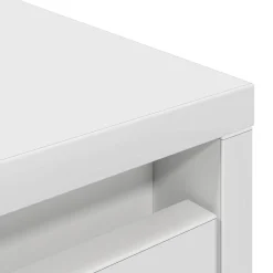 Aparador Ralphie armario + cajón blanco 119,5x29,5x34 cm