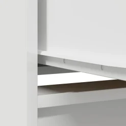 Aparador Ralphie armario + cajón blanco 119,5x29,5x34 cm