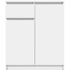 Aparador Rampa 2 puertas + cajón blanco 84x71x35 cm
