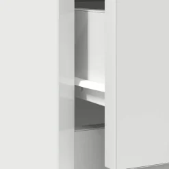 Aparador Rampa 2 puertas + cajón blanco 84x71x35 cm