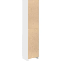 Aparador Regina 3 estantes + 3 cajones blanco 180x37,5x35 cm