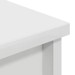 Aparador Regina 3 estantes + 3 cajones blanco 180x37,5x35 cm