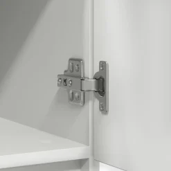 Aparador Risco puerta + 3 cajones blanco 65x71x35 cm