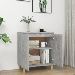 Aparador Río 2 puertas patas madera 70x60x35 cm