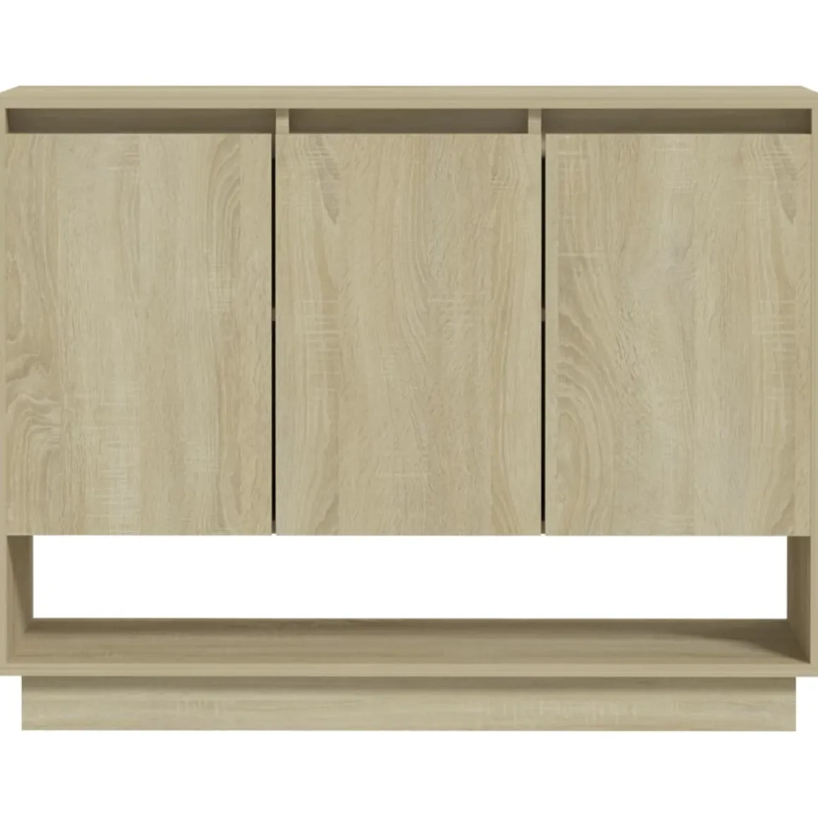 Aparador Roma 3 puertas + estante 75x97x31 cm