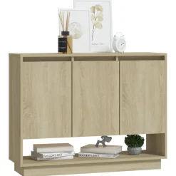 Aparador Roma 3 puertas + estante 75x97x31 cm