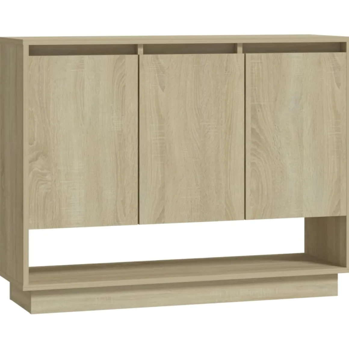 Aparador Roma 3 puertas + estante 75x97x31 cm