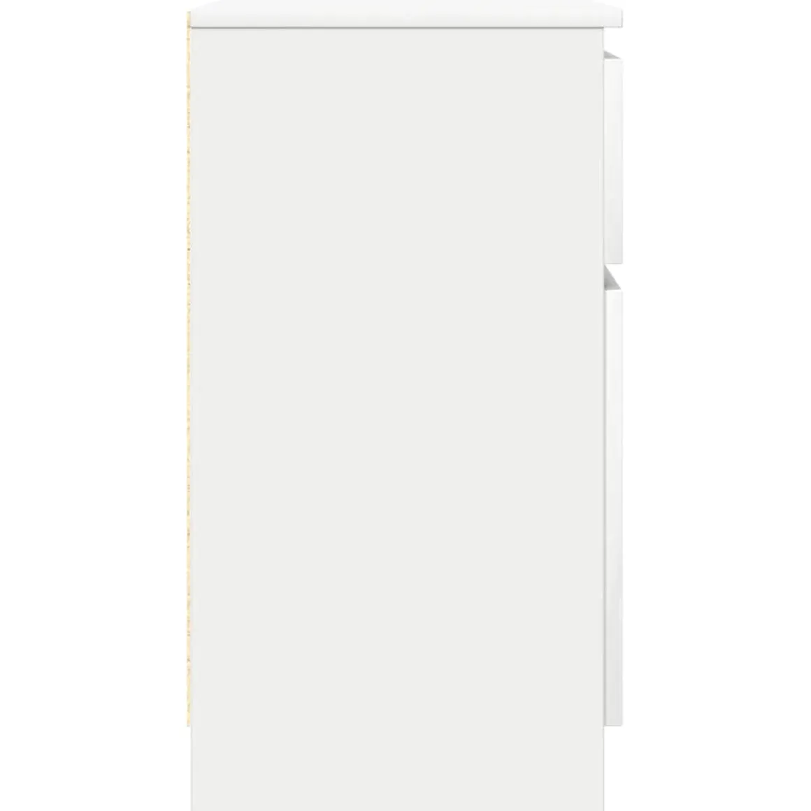 Aparador Rumba 2 puertas + cajón blanco 65x71x35 cm