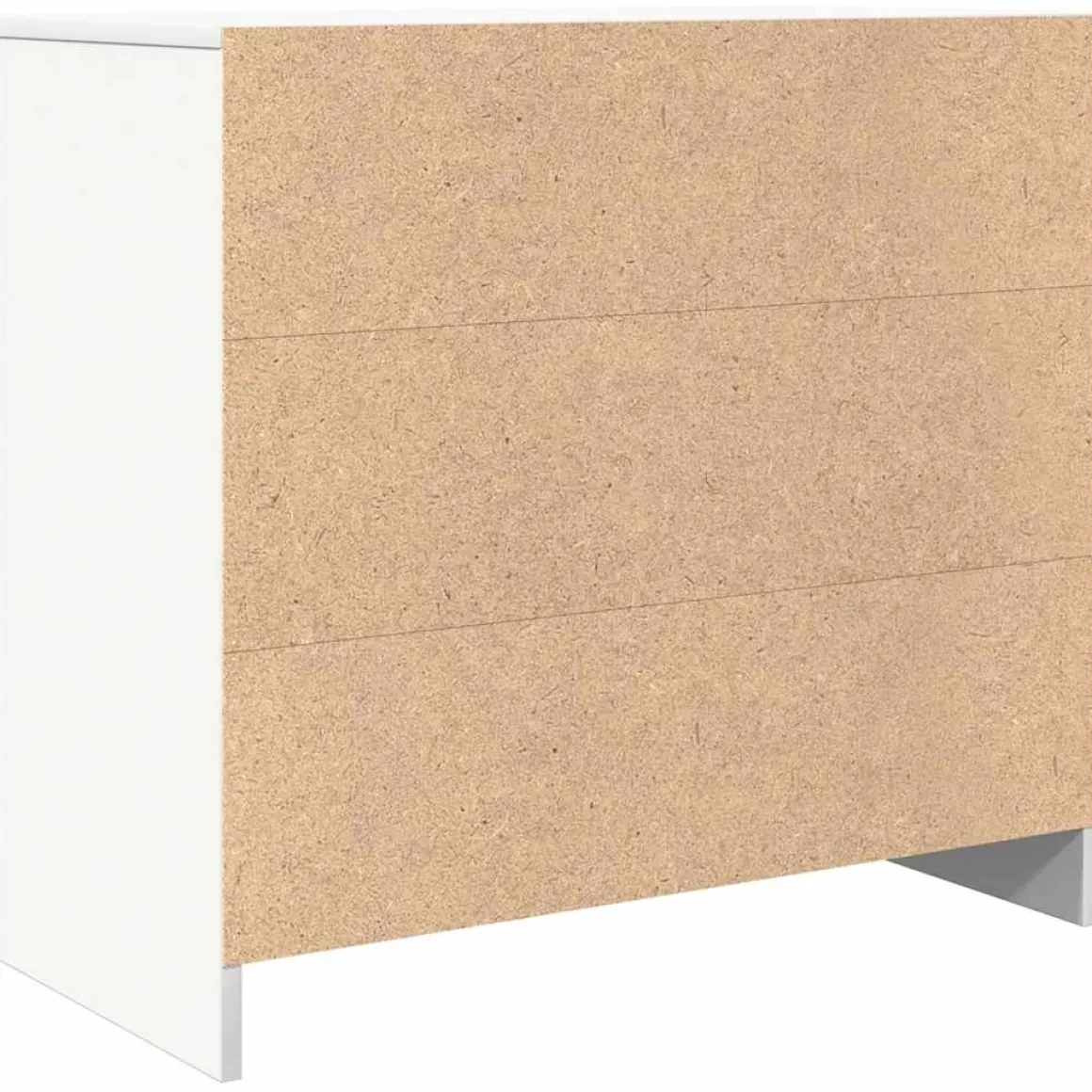 Aparador Rumba 2 puertas + cajón blanco 65x71x35 cm