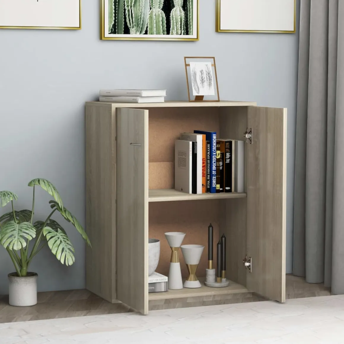 Aparador Soft puerta doble 75x60x30 cm