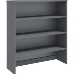 Aparador superior Hamar 3 niveles madera de pino 100x90x30 cm