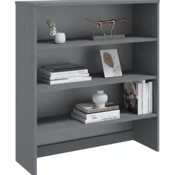 Aparador superior Hamar 3 niveles madera de pino 100x90x30 cm