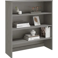 Aparador superior Hamar 3 niveles madera de pino 100x90x30 cm