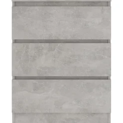Aparador Travel 3 cajones 76x60x35 cm