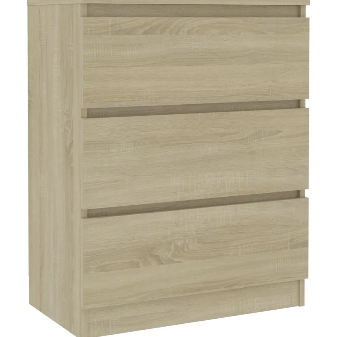 Aparador Travel 3 cajones 76x60x35 cm