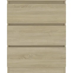 Aparador Travel 3 cajones 76x60x35 cm
