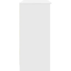 Aparador Tundra 4 compartimentos + cajón + puerta blanco 76x101x35 cm